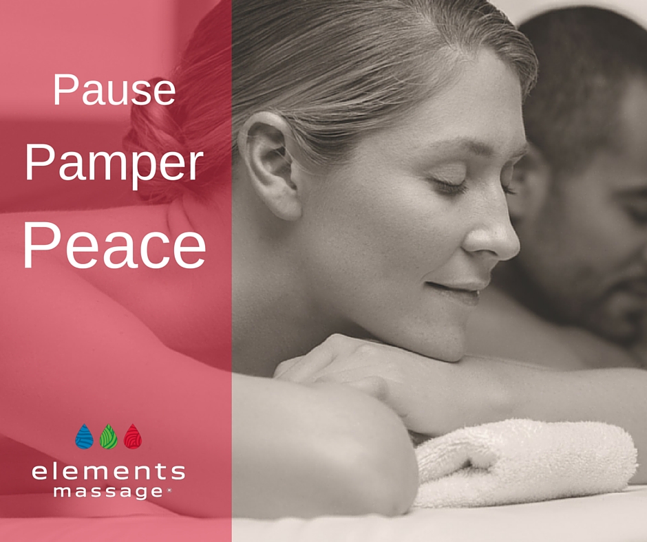 Pause. Pamper. Peace massage image