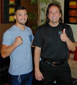 Mirsad Bektic at Elements Massage