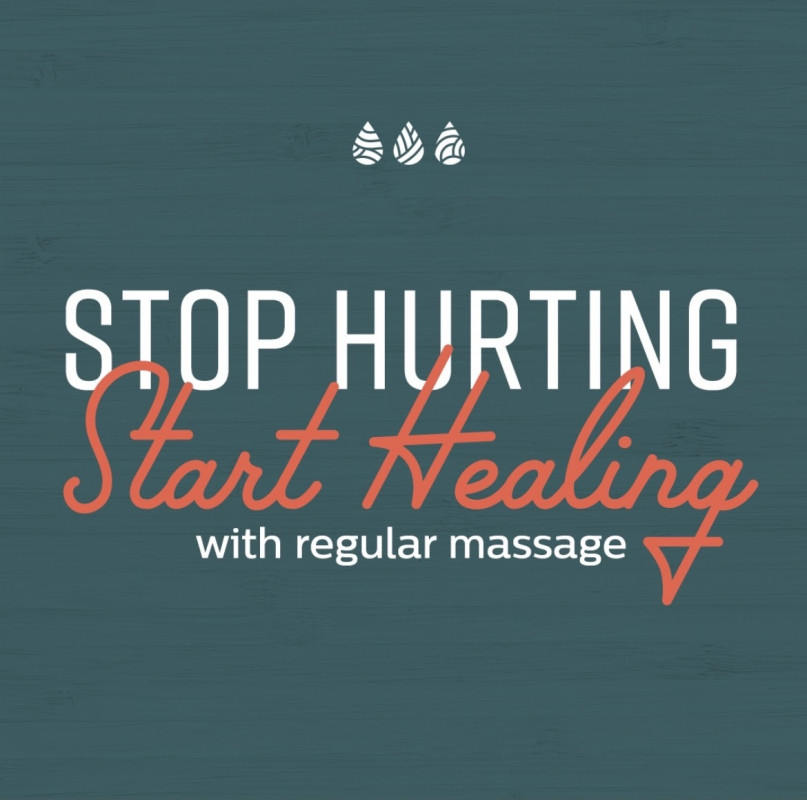 stop hurting start healing with massage