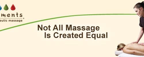 not all massage is created equal