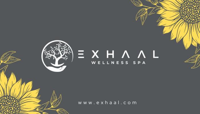 Exhaal Wellness Spa logo