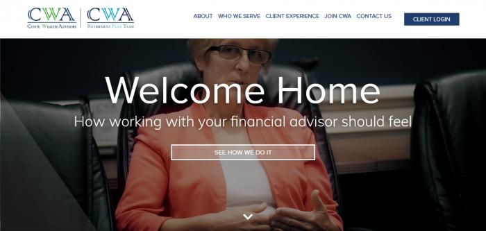 Conte Wealth Advisors website homepage Logo