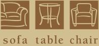 Sofa Table Chair logo