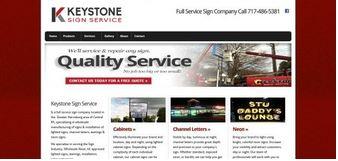 Keystone Sign Services site homepage Logo