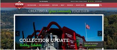 Penn Waste site homepage Logo