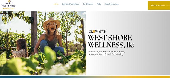 West Shore Wellness homepage Logo