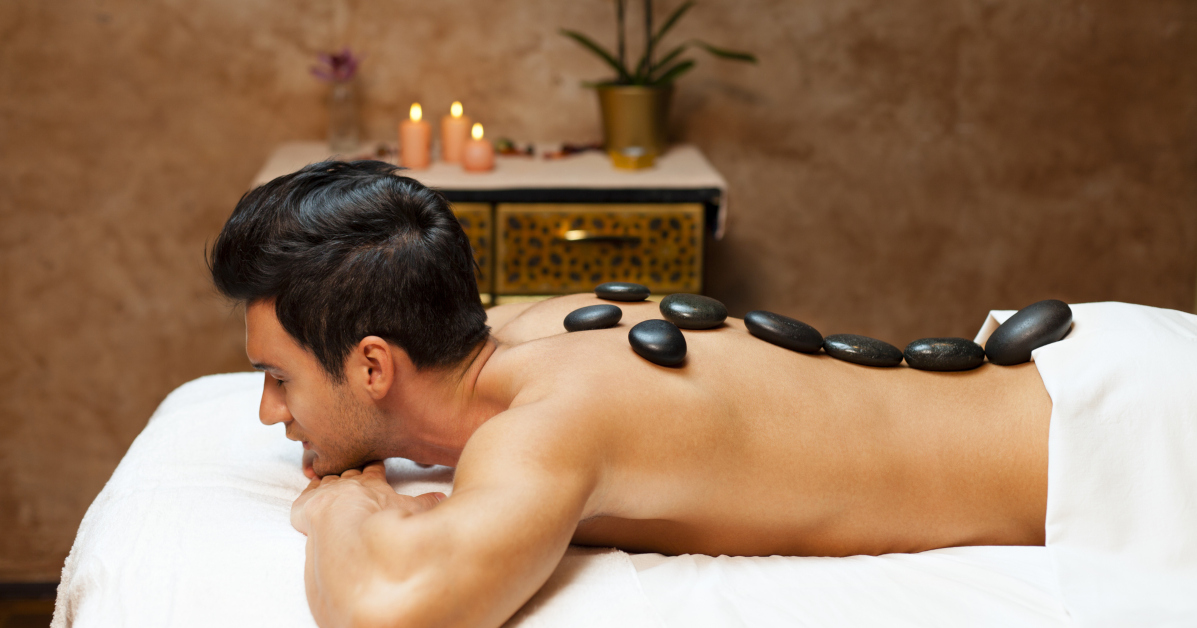 October is Massage Therapy Month with Elements - Learn about Hot Stone Mass...