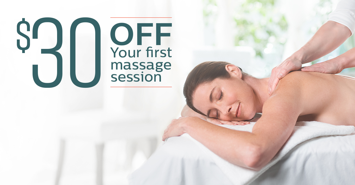 $30 off your first massage session at Elements Massage Bellingham